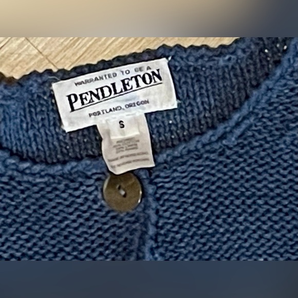 Vintage Pendleton Cardigan Sweater Sz S - Picture 4 of 5